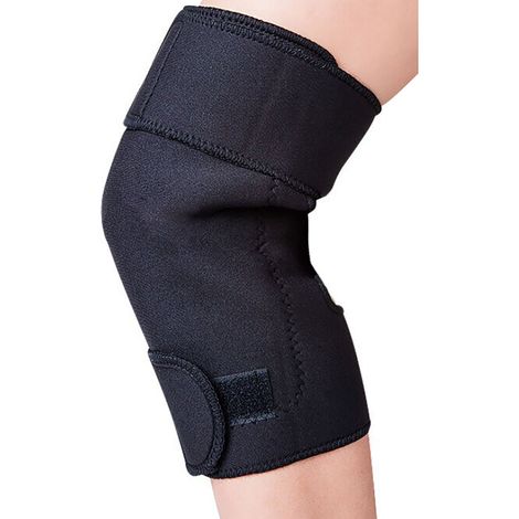 Set aus 2 Knieschonern, Kniescheibenschützern, warm und bequem, geeignet für Männer und Frauen im Winter. (1/4)