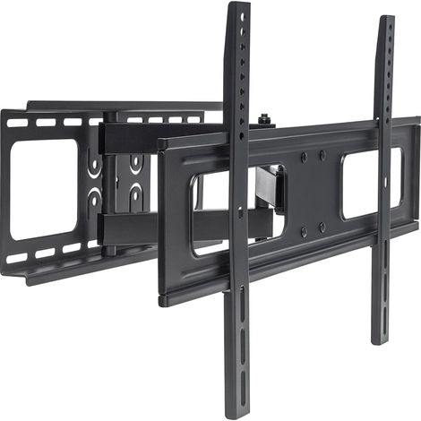 Support Murale per TV Curvi Manhattan 37" (94 cm) con Braccio Regolabile, Inclinabile e Pivotante, Distanza Mur/Support Variabile, Compatibile con Modelli R704361 (1/5)