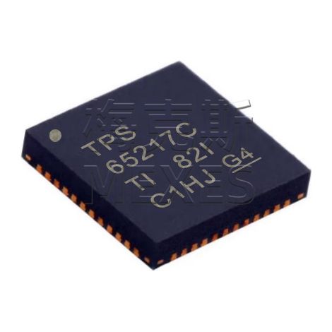 Electronic components with TPS65217CRSLR chip TPS65217DRSLR, 5 units, 5 units.