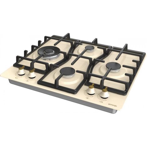 gorenje Gorenje GW6D42CLI hob Beige Builtin 60 cm Gas 4 zones (1/3)