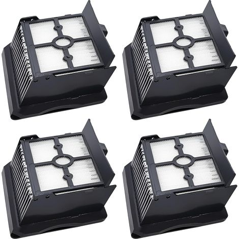 Filtre Pièce de rechange pour Rowenta X-Clean 10 ZR336A01, pour Narwal S20 Pro aspirateur Accessoires pour filtre, lavable et réutilisable, 4 Pièces (Non compatible avec X-Clean4/X-Clean5) (1/5)