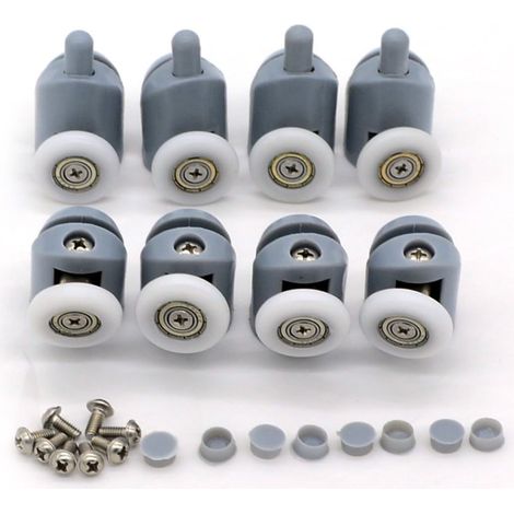 23mm Laufrolle Schiebetür, 10 Stk. Laufrolle Türrolle Laufrolle für Kabine Raum (1/5)