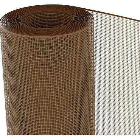 1 Filet de protection, maille carrée 5x5mm, HDPE résistant aux UV, pour balcon, terrasse, portail et clôture, 0,50x5m (1/5)