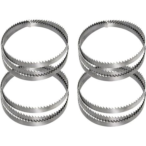 Lot De 4 Lames De Scie À Ruban, SK5 1425mm x 6.35mm x 0.35mm pour Scie À Ruban BS200A 8" (Taille : 6 TPI) (1/5)
