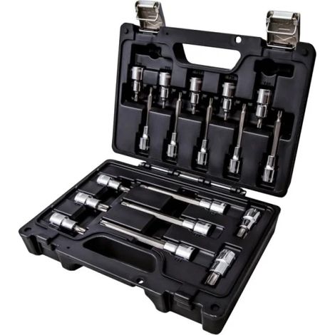 Beta BW 923E-TX/C18 Boîte avec assortiment de douilles mâles Torx 18 pcs. (1/2)