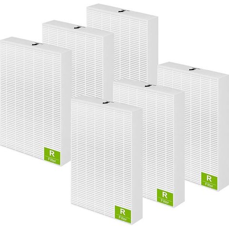 Filtre HEPA de remplacement HPA300 R pour purificateurs d'air Honeywell série HPA300 HPA300, HPA300VP, HPA304, HPA3300, HPA5300 et HPA8350, remplace HRF-R3 (6 HEPA) (1/5)