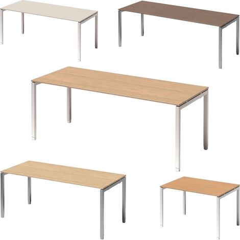 BISLEY Cito Schreibtisch U-Gestell verstellbar Rechteck: 120 x 80