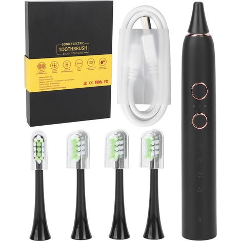 Brosse à dents électrique EA350, brosse à dents électrique intelligente, brosse à dents pour adultes, brosse à dents électrique automatique, brosse à dents électrique vibrante, nettoyant blanchissant  (1/5)