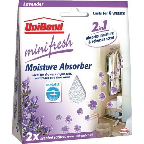 UNIBOND LAVENDER ABSORBENT SACHET PK2