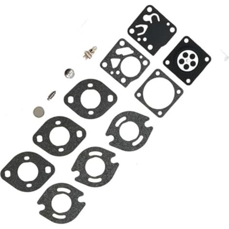 Pour kit de reconstruction de carburateur Tillotson RK-21HU pour l'entretien des tarières à glace 632933 et pour les moteurs Tecumseh TC300 équipés de carburateurs RK21HU (1 ensemble) (1/5)