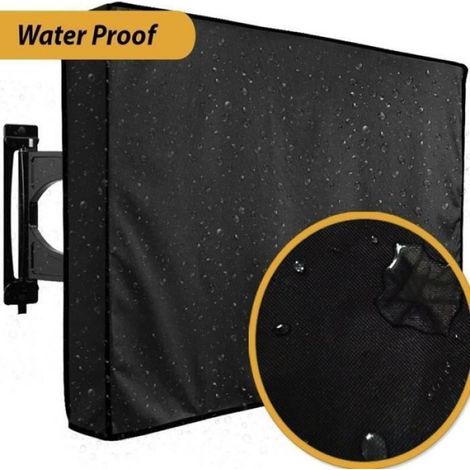 Housse de Protection TV cover noir 30-32 pouces (1/4)