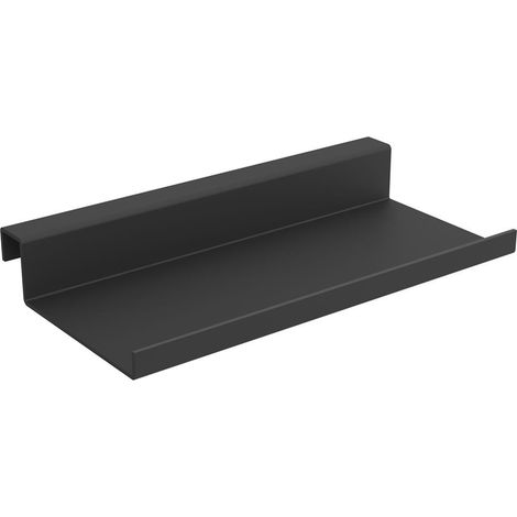 Tablette de rangement LLOYD pour armoires et structures Lloyd MAT NOIR 220 x 32 x 112 mm (1/2)