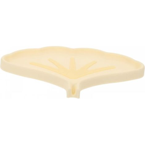 Support de Silicone Forme de Ginkgo Plateau Drainant pour Salle de Bain Cuisine et Lavabo Design Élégant et Dérapant pour Comptoir Propre et Sec (1/5)