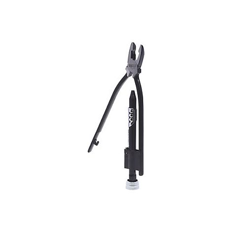 Alicate trenzador de alambre  dentado  longitud 265 mm