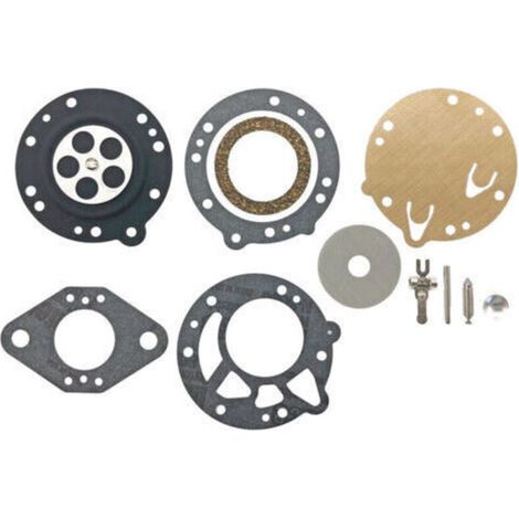 AIPER Membran- und Dichtungssatz für STIHL 08S 070 090 TS350 TS360, Zama RB42 Vergaser-Reparatursatz, Zubehör kompatibel mit Zama LA-S6 S7 S8 S9 Serienvergaser (1/4)
