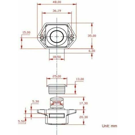 Set di 5 chiusure a pulsante per camper - Per chiudere porte, armadietti, roulotte e caravan. (1/2)