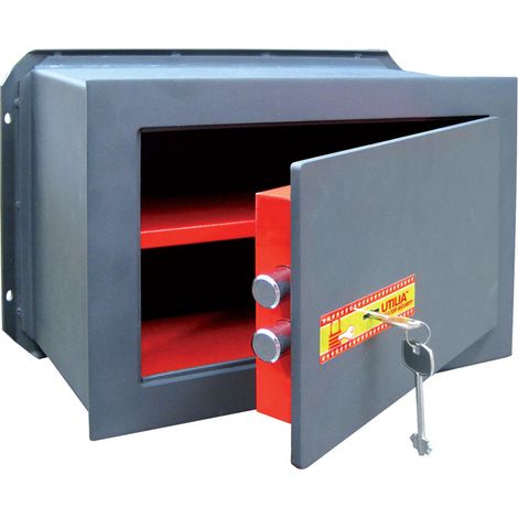 Utilia TOP Security CASSAFORTE DA MURO Chiusura con chiave mm. 310x200x210 h