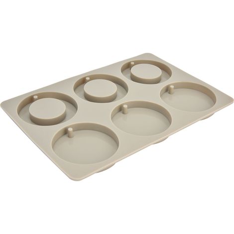 Moule à gâteau en silicone professionnel, accessoire de bricolage pour gâteaux, savons et pains, jouet pour jeux d'imitation (1/5)