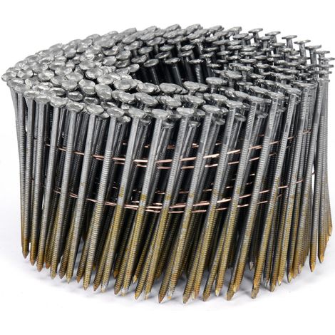 Clous pour cloueuses pneumatiques, cloueuses à tambour 2,5 x 75 mm, 3 600 pièces