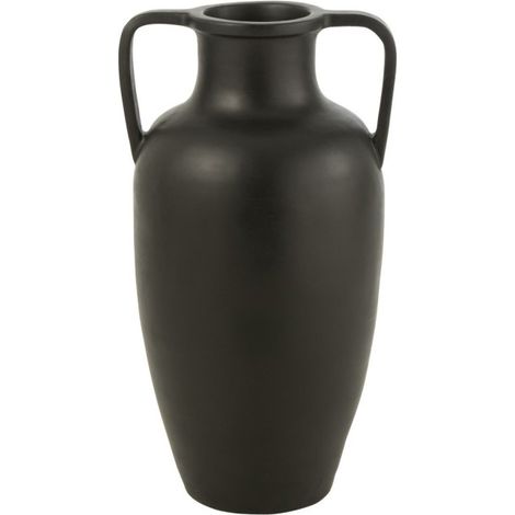 Vase avec Anses "Amphore" 66cm Noir (1/2)