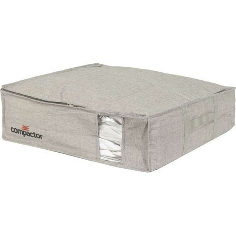 Compactor - Vakuum-Stapelbox mit Hülle, 145 l, grau RAN10116 (1/5)