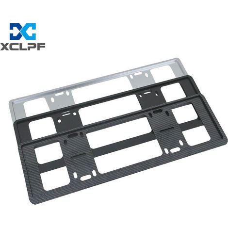 XCLPF Car Double-Layer Track Anti-Theft License Plate Frame, License Plate Frame Anti-Loss and Anti-Theft Bracket (1/5)