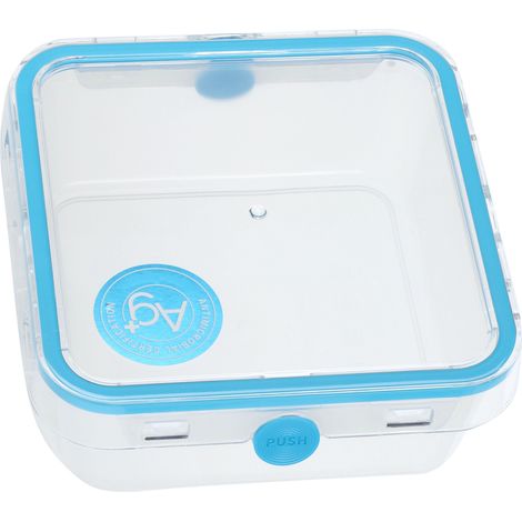 Boîte de rangement transparente pour la cuisine, organisateur de conservation des aliments, boîte de conservation pour réfrigérateur 1050 ml (1/5)