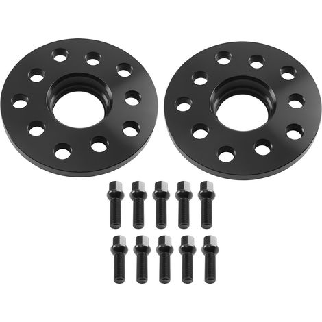 2pcs 12mm 5x100/5x112 Aluminium Spacers for VW/Audi/Seat 57.1mm Hub Centric (1/5)