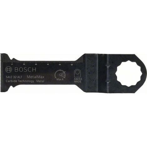 Bosch Lame de scie plongeante au carbure SAIZ 32 ALT MetalMax, 70 x 32 mm 2608662317 (1/4)