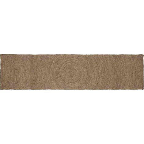 Area Rugs Grey 80 x 400 cm Jute vidaXL