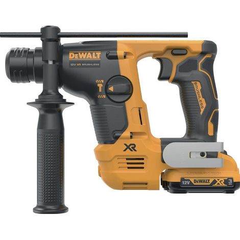 Marteau perforateur sans fil DCH 072 L2 12 V 3 Ah 14 mm 1.1 J SDS-plus DEWALT