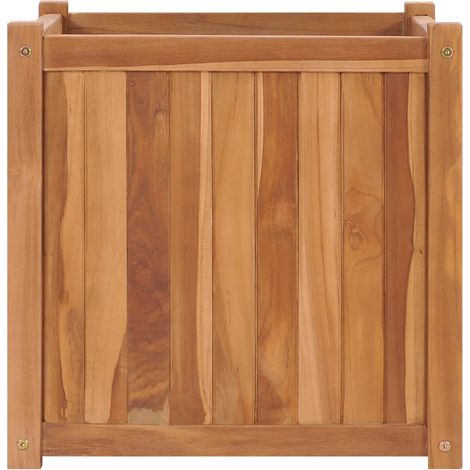 Maison Exclusive - Letto Rialzato 50x50x50 cm in Legno Massello di Teak (1/5)