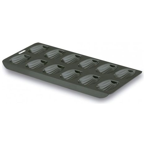 Lacor Molde para magdalenas negro 40 x 20 cm aluminio