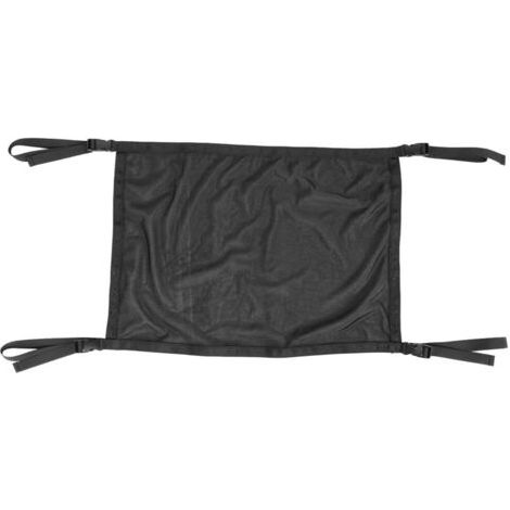 Sollbry Filet de chargement pour plafond de voiture, poche intérieure, sac supérieur de toit, organisateur de rangement d'articles divers suspendus, filet de voiture (noir) (1/5)