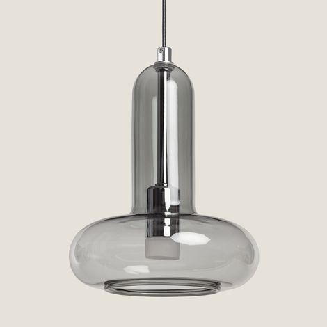 Lámpara Colgante LED 5W Aluminio Fontans Gris (1/4)