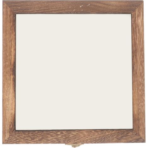 Vitrine D'exposition Rétro pour Spécimens, Boîte en Bois Café (1/5)