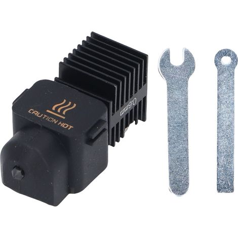 Kit de remplacement Hotend pour imprimante 3D Bambu Lab A1, extrudeuse assemblée, bloc chauffant avec buses en acier trempé, chaussettes en silicone 0,6 mm (1/5)