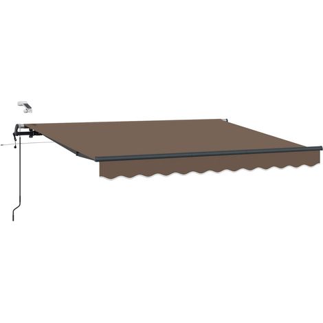 Tela de toldo Topo 500 x 300 cm Poliéster vidaXL