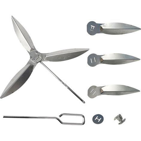 Kit de nettoyage à une touche 18,5" pour barbecue – Métal résistant à la chaleur – Système de ventilation ajustable – Compatible grils à charbon (1/5)