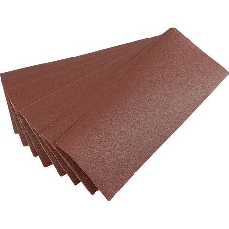 Draper Ten 232 x 92mm 100Grit Aluminium Oxide Sanding Sheets (59466) (1/5)