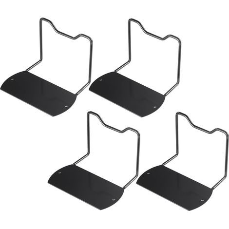 Schlafzimmer 4 pièces Anti-Rutsch Bettmatratzenhalter mit Einfacher Montage in Schwarz aus Eisen für (1/5)