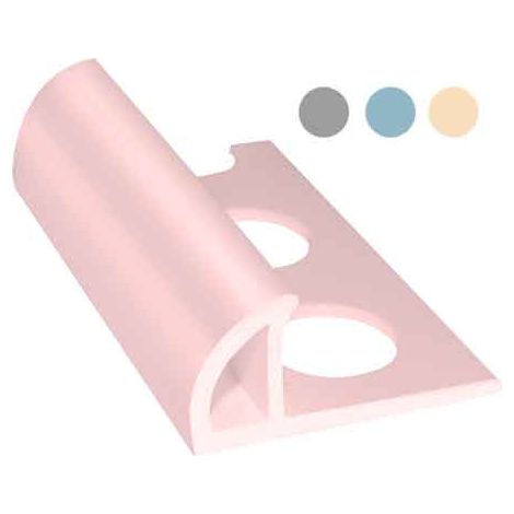 PROFILO 'JOLLY' PER RIVESTIMENTI COLORATO H. 10 mm - giallo