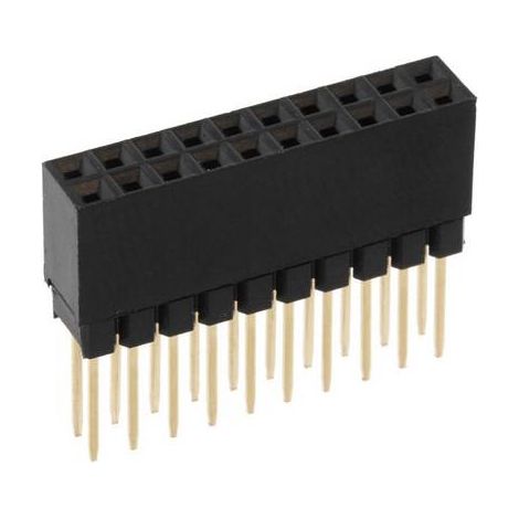 econ connect Barrette femelle (standard) Nbr de rangées: 2 Nombre de pôles par rangée: 5 FME25D10GAL (1/2)