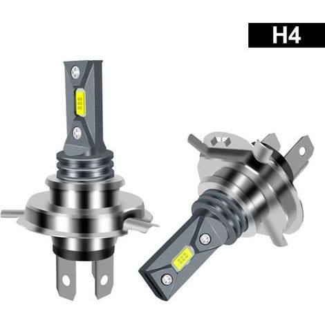Ampoule H4 LED Phare Voiture 120W 2000LM (1/4)