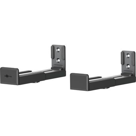Fixation Murale Barre de Son Universelle Profondeur 90-154 mm Jusqu'à 15 kg Lot de 2 - Basic - 70827 (1/5)