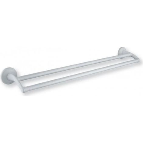 Porte serviettes double Blanc GRAND HOTEL - CRISTINA ONDYNA GH21024 (1/3)