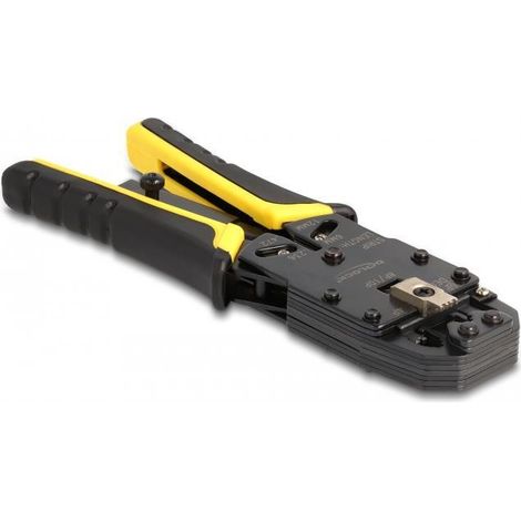 Strumento per elettricista Delock 90523 pinza crimpatrice universale tagliafili