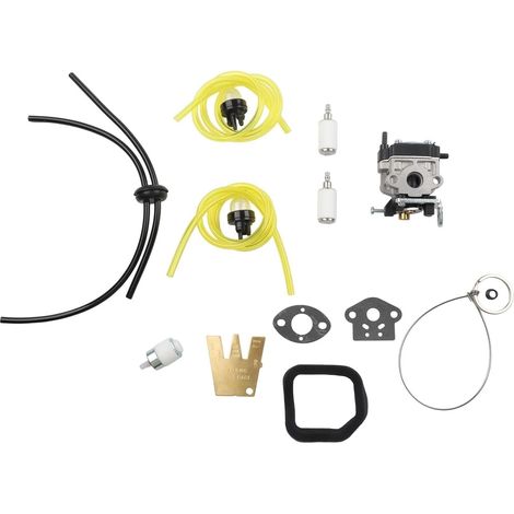 Kit de carburateur pour tondeuse Tanaka CG22EA TCG-22EAB avec conduites de carburant et joints de filtre à air pour réparation d'ampoule d'amorçage (B) (1/5)