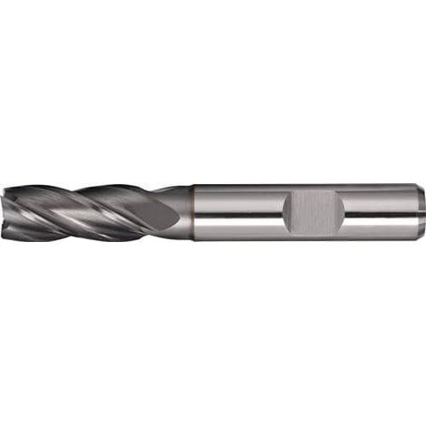 TECWERK Schaftfräser DIN 844 TypN D.14mm HSS-Co8 TiCN Weldon Z.4 kurz TECWERK (1/2)