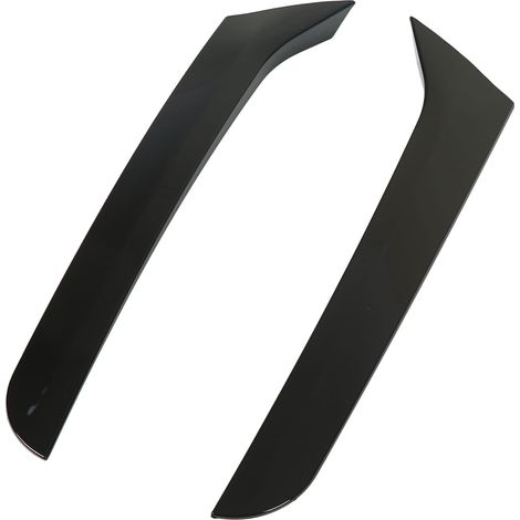 2 pièces Aileron de lunette arrière noir brillant, côté gauche et droit, garniture de séparateur pour Sharan 2011-2022 (1/5)